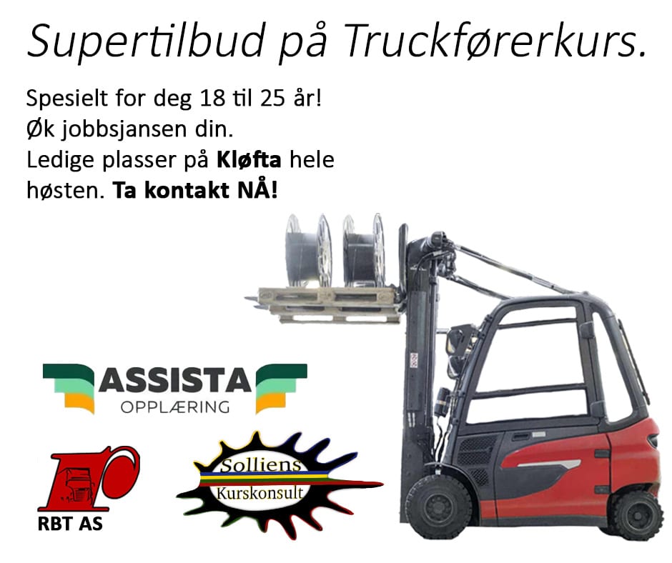Kampanje på Truckførerkurs / Truck opplæring 5 Annonse Kampanje 9 25